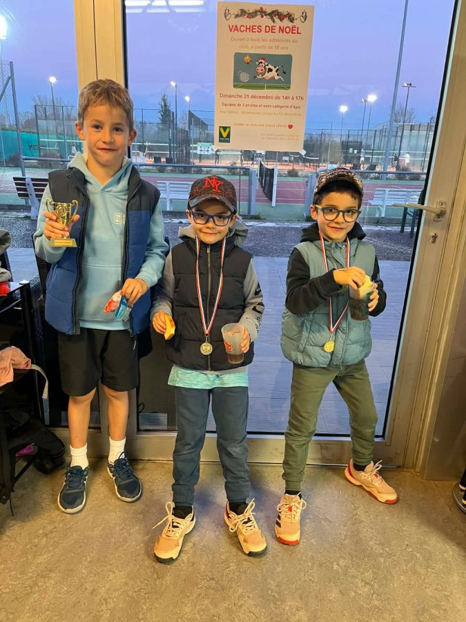 Nos jeunes en forme à l'approche de Noël!